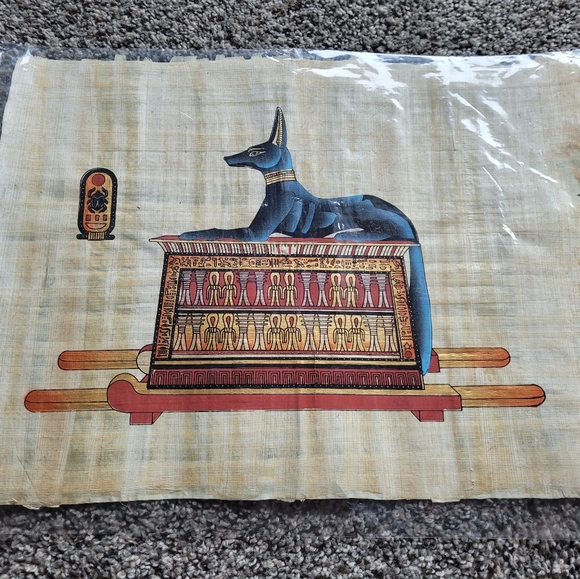 Egyptian Papyrus Picture - Picture 2 of 2